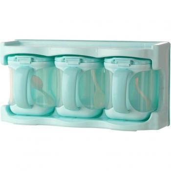 Plastic Spice Jar Storage Box