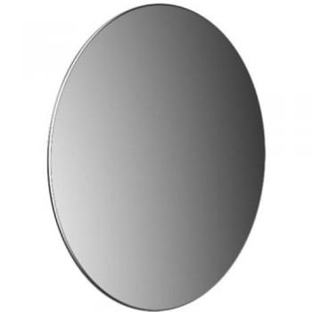Miroir mural rond Emco Pure Ø 153 mm, chromé, sans bordure
