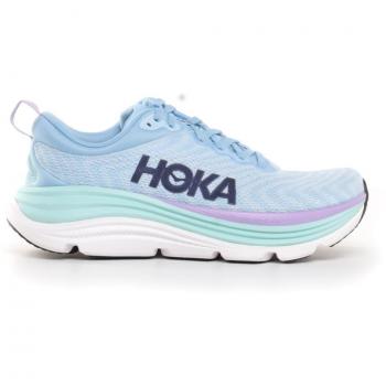 Hoka Women's Gaviota 5 Airy Blue/Sunlit Ocean Running Shoes Size 5 UK