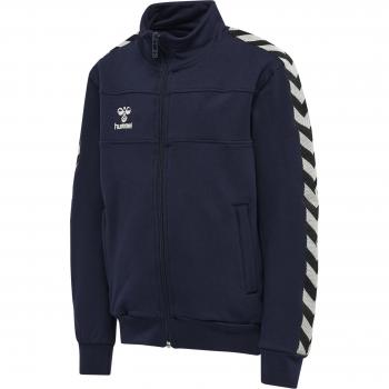 Hummel Move Classic Kinder-Trainingsjacke mit Reißverschluss in Blau, Größe 8 Jahre