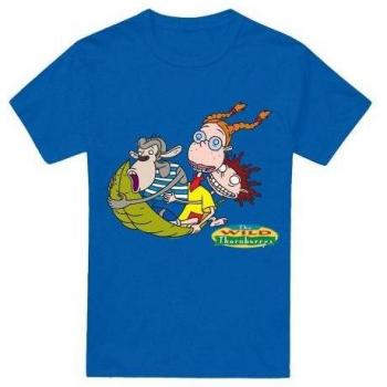T-shirt Eliza et Donny Homme M Bleu Royal