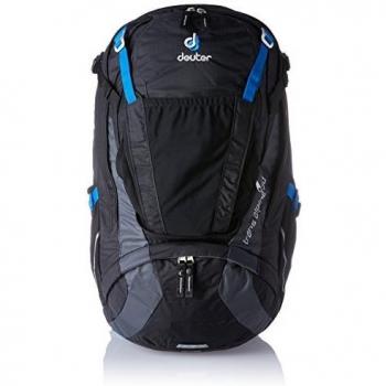Fahrradrucksack Trans Alpine 30 DEUTER – Schwarz‑Graphit, 30 L, 54 x28 x24 cm