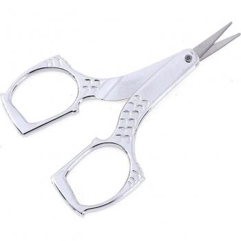 Mini‑ciseaux manucure pour sourcils