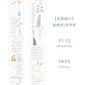 Adhesive Washi Tape for Vintage Decoration