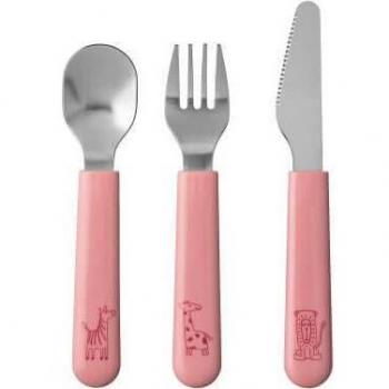 MEPAL Kinderbesteckset Mio Deep Pink 3 Teile