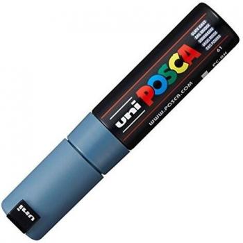 Uni-ball POSCA PC-8K Pigmentmarker, Schiefergrau
