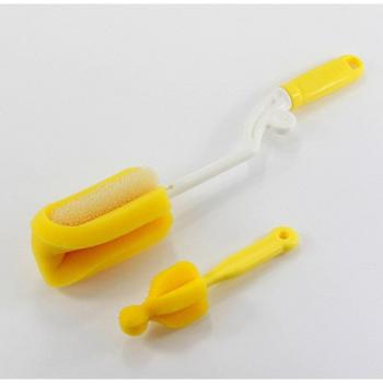 Ensemble Bain Bébé Polyéponge et Brosse