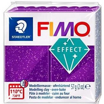 FIMO Effect Oven-Hardening Modeling Clay, Lilac Glimmer, 57 g