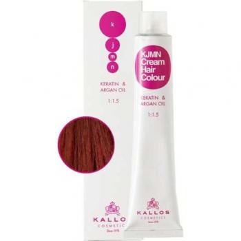Kallos KJMN Tinta per Capelli con Cheratina e Olio di Argan 6.5 Biondo Mogano Scuro 100 ml