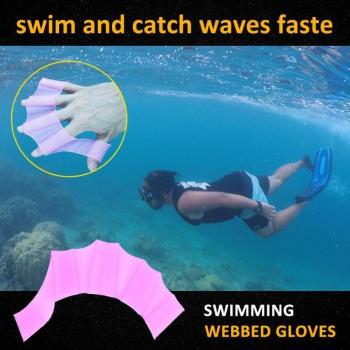 Silicone Flippers for Swimming Training