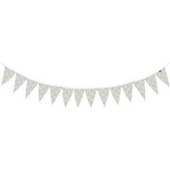 Alvi Â® Blommig Girlang Petit Fleurs Grön/Vit