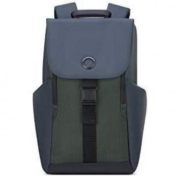 Delsey Securflap 15 Army Backpack