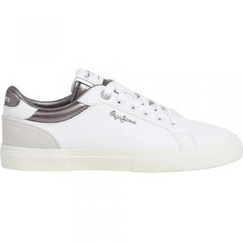 Kenton Court W Sneaker donna in crema, marrone e bianco