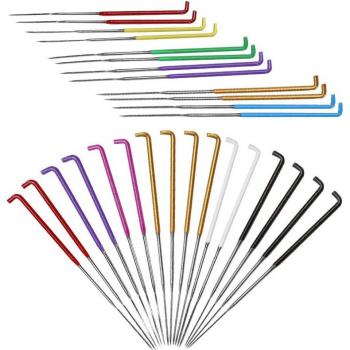 Imzay 28 Pcs Colorful Wool Felting Needles Package