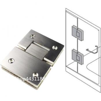 304 Stainless Steel Heavy Duty Bathroom Glass Clamp Connector