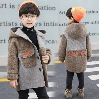 Ropa de Boda Infantil con Abrigo de Lana