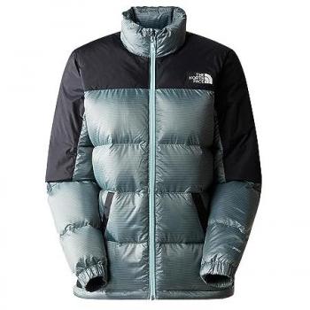 THE NORTH FACE Damen Daunenjacke Diablo Recycled Down – Powder Teal/TNF Black – L