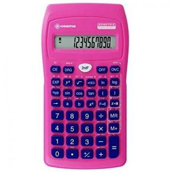 Calcolatrice 56 Funzioni Osama Rosa e Blu