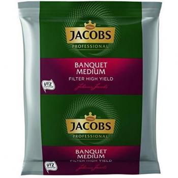 JACOBS Kaffee, BANKETT, gemahlen, 80 x 60 g