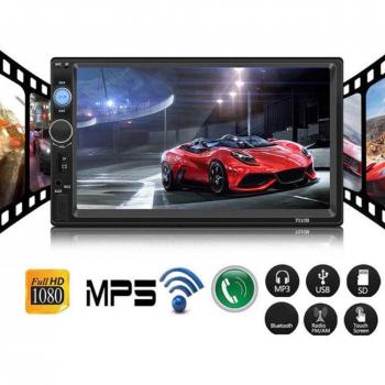 7010B 7-Inch HD Bluetooth Car Multimedia System with USB and Reversing Image
