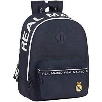 Mochila Real Madrid CF con Ruedas Azul