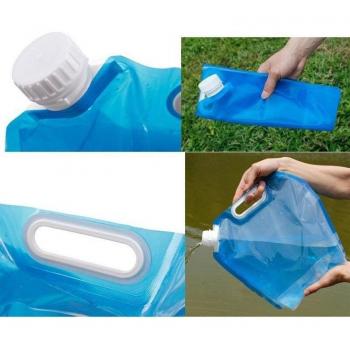 Sachet d’eau de randonnée 10 L – Pliable, durable