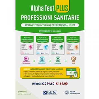 Alpha Test plus. Professioni sanitarie. Kit completo di preparazione con training online personalizzato. Nuova ediz. Con software di simulazione