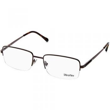 Sferoflex SF2270 441 Gafas Recetadas para Hombre Negras con armazón negro y lentes de 54