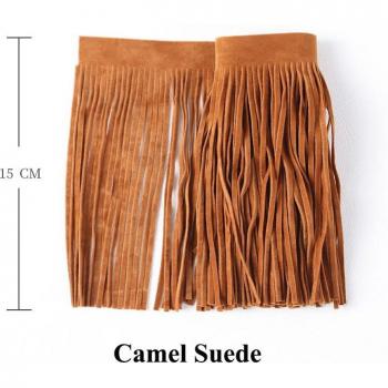 Meetee 2M Leather Tassel Lace for Luggage