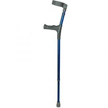 Able2 Pair of Metallic Blue Crutches