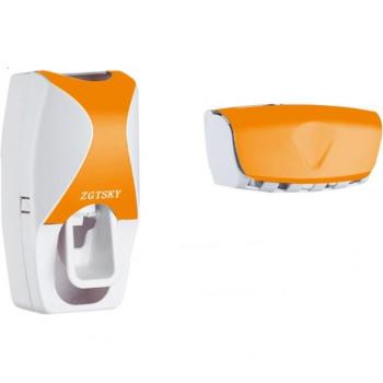 Tandpasta Dispenser met Tandenborstelhouder
