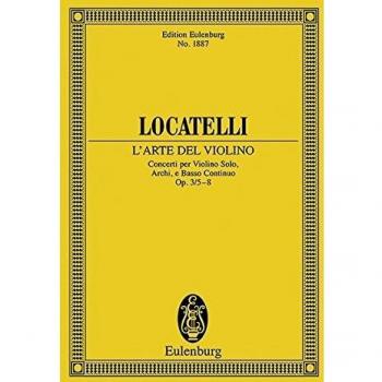 L'Arte del Violino: Concerti Nr. 5-8. Band 2. op. 3. Violine und Orchester. Studienpartitur