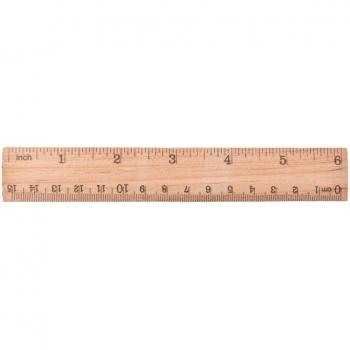 Règle métrique double face 15cm