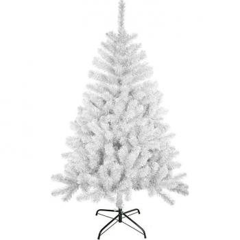 Grand Arbre Artificiel Décoration Noël Vert-Blanc 180 cm
