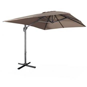 Beige-Brown 3x4m Cantilever Shade