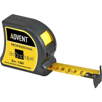 Advent 2-In-1 Double Sided Gap Tape Measure 5M/16Ft (Width 25mm)
