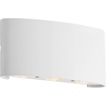 ELC White LED Garden Wall Light