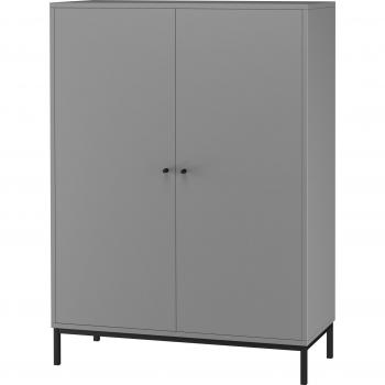 Loft24 Hochschrank mit 2 Türen