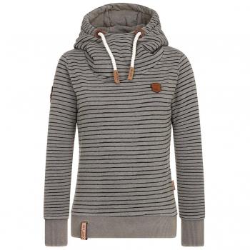 Naketano Female Hoody “Death” – Coca-Cola Test, Heritage Dunkelgrau, Melange, L