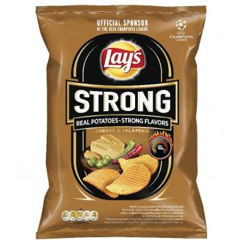 Lays Křupavé bramborové chipsy Silný sýr a cayenský pepř