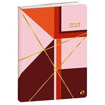 Agenda civil semainier Quo Vadis Nova Navy Rose