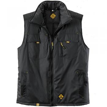 Roadsign Herren Sweatweste anthrazit/gelb