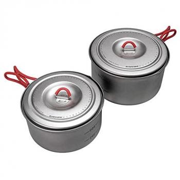 Evernew Titanium Ultra Light Gefäß-Set 900/1300