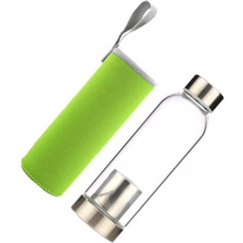 Draagbare 550Ml Borosilicaat Drinkwater Fles met Theefilter
