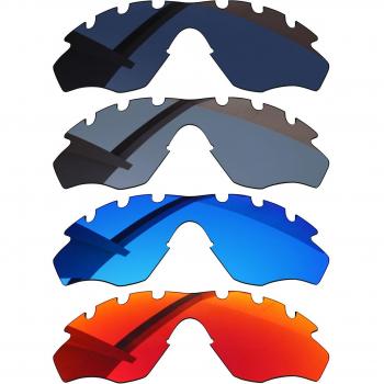 Lentes de Repuesto Polarizados Alphax para Oakley M2