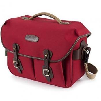 Billingham Hadley One Laptop Bag (Burgundy Canvas/Chocolate Leather)
