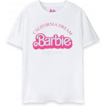 Barbie Ladies California Dream T-Shirt L White