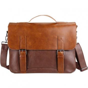 Maletín casual para laptop con bandolera