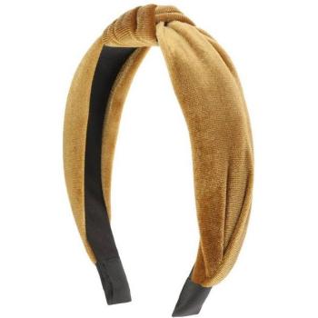 Lipodo Mustard Twist Hairband – Women's – One Size