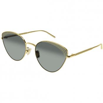 Boucheron BC0135S 002 Dorado: Visor Solar Dorado Mujer